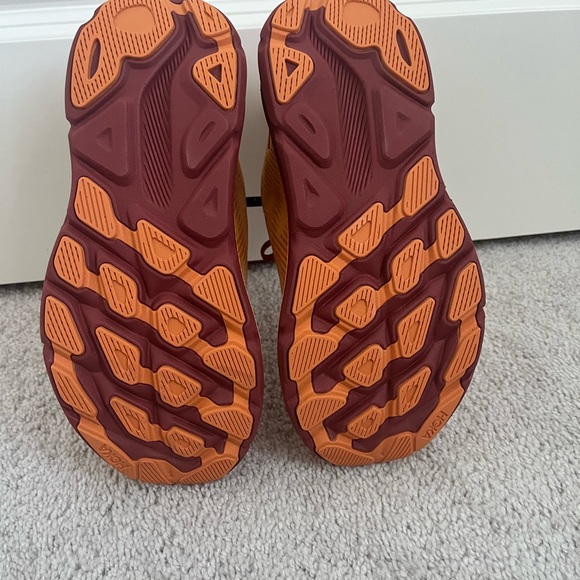 Hoka Athletic Shoes in Yellow and Red - Picture 5 of 8